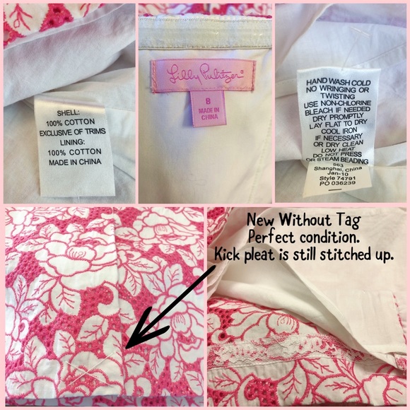 NWOT Lilly Pulitzer Allegra Holy Roses dress, 8 - Picture 7 of 9